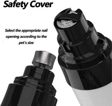 Шліфувальник для собачих кігтів Leiser, тример для кігтів собак та котів, пилка для догляду за кігтями домашніх тварин, м'який та згладжуючий (1 шт.)