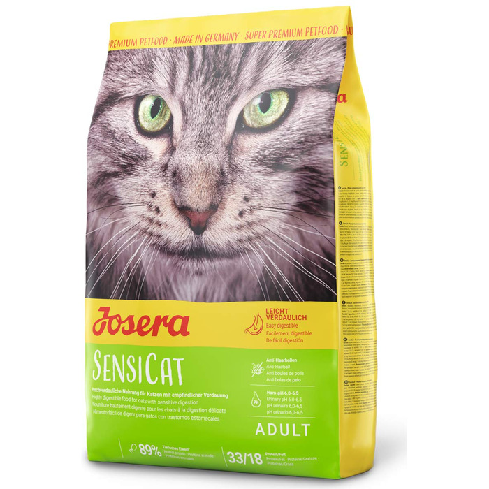 Сухий корм для котів Josera SensiCat для чутливих кішок з птицею, 10 кг