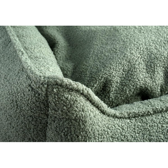 Ліжко для собак Gutekissen® Bear - середні породи, миється, з подушкою, вибір кольору та розміру (80x70, XS, зелений)