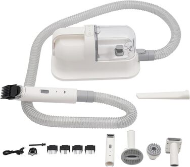 Набір для догляду за тваринами: пилосос для шерсті собак та котів, 1.4L, 11800Pa, тихий