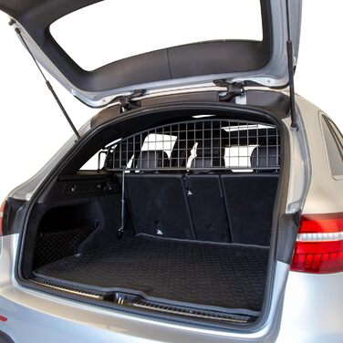 Сітка для собак Travall для Mercedes-Benz GLC (2015-2022). Спеціалізована сітка для собак, захист багажника для перевезення собак, міцне сталеве полотно, авто-бар'єр для собак