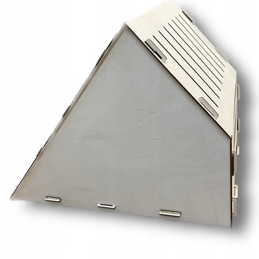 Дерев'яна будка-ліжечко, будиночок для кота або собаки