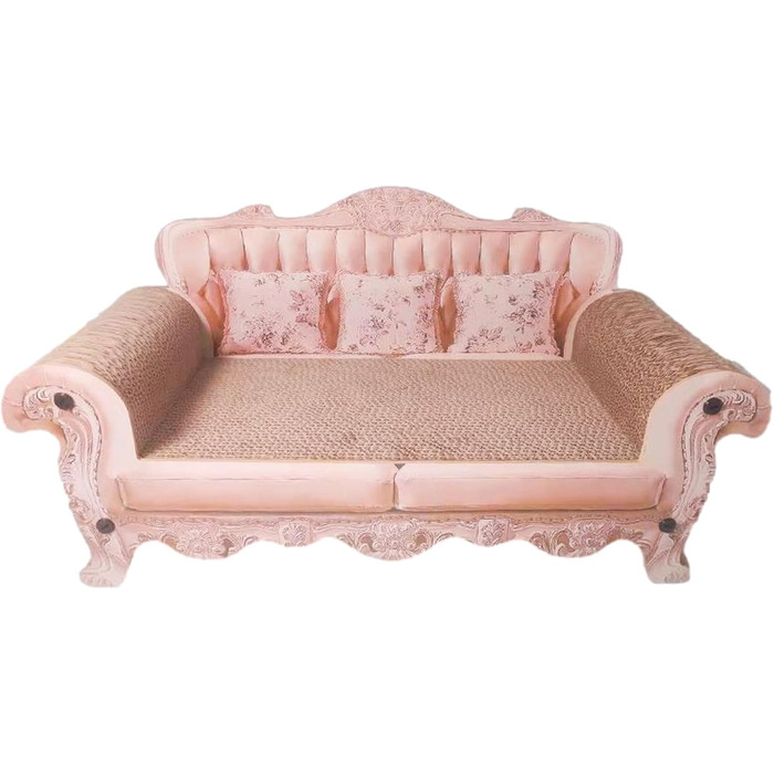 Кігтеточка для котів з картону, лежанка-софа, 60x24x30 см