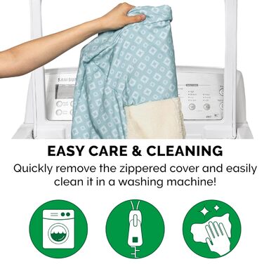 Килимок для собак Furhaven Trail Pup S: портативний, з сумкою, для подорожей, миючий, скласний, блакитно-сірий (Aqua/Granitgrau), 102x81x20 см