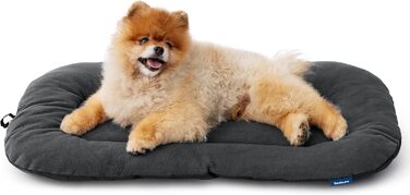 Килимок для собак BEDSURE: м'який та зручний лежак для великих собак, 89x56 см, антиковзаюча підкладка, темно-сірий