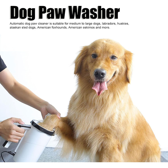Автоматичний мийка лап для собак Fockety, USB, портативна, електрична