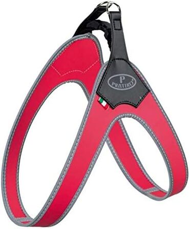 Шлея для собак Trixie Pratiko Step-in XXS/XS, 35 см, червона