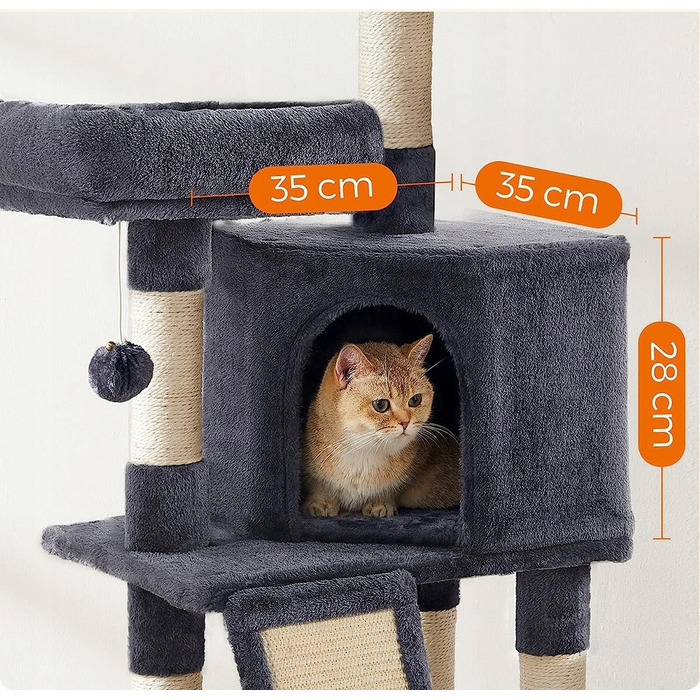 Високий когтеточка-комплекс Feandrea 101 — 160 см