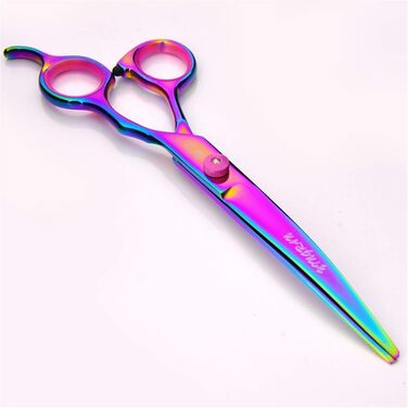 Набір професійних ножиць для грумінгу домашніх тварин 7.0 дюймів, з нержавіючої сталі. Підходить для собак та котів. Включає гребінець.