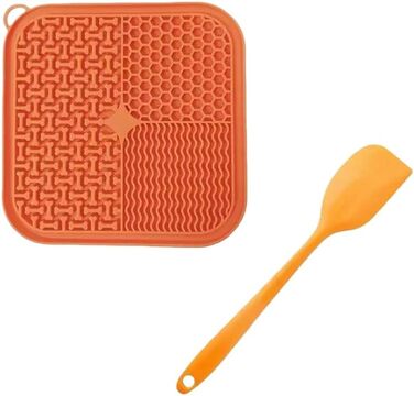 Набір мисок для собак та котів з повільною годівлею WANGQIQI (2 шт., 20*20 см)