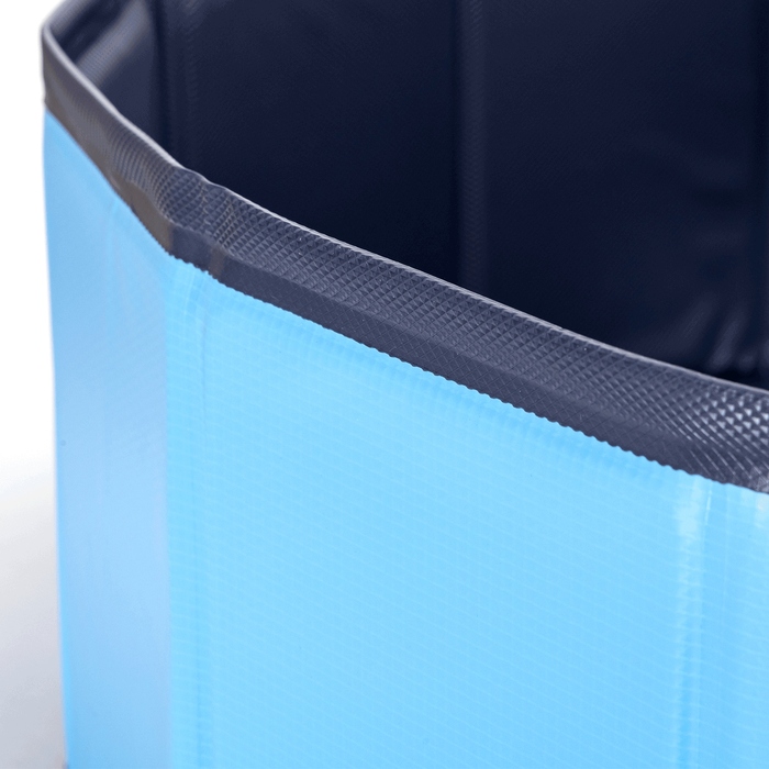 Складальний садовий басейн для собак Nobleza, розширюваний, синій, 120×30 см