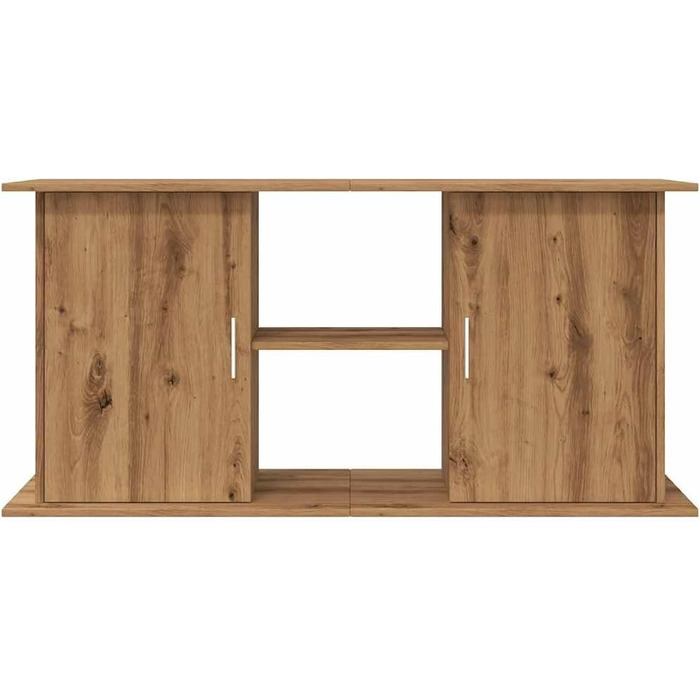 vidaXL Акваріумна тумба з ДСП, 121x41x58 см, під старе дерево