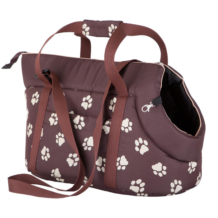 Транспортувальна сумка-переноска Doggy (пінопласт), біла, розмір M (43 x 27 x 25 см)
