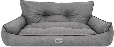 Ляжка для собак Joker Gesteppt, графіт, 64 x 49 см, штучна шкіра (кошмарин)