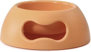 Миска для собак та котів UNITED PETS Pappy, екологічна, з Італії, 350 мл, помаранчевий колір