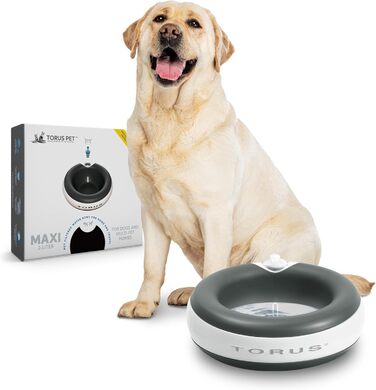 Автоматична поїлка для собак і котів Torus Pet Maxi, 2 л, з фільтрацією, вугільний фільтр, антибактеріальна, без BPA, для дому та подорожей