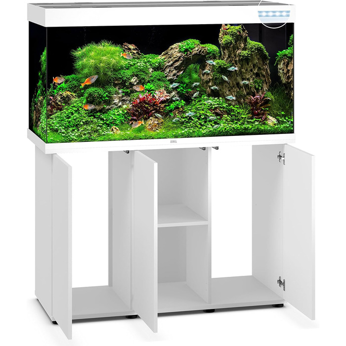 Акваріум Juwel Rio 350 LED з тумбою, білий