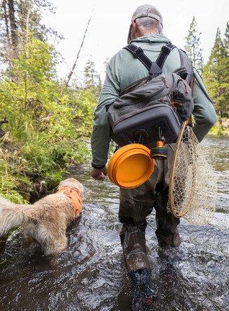 Складана миска для собак Ruffwear Bivy — salamander orange