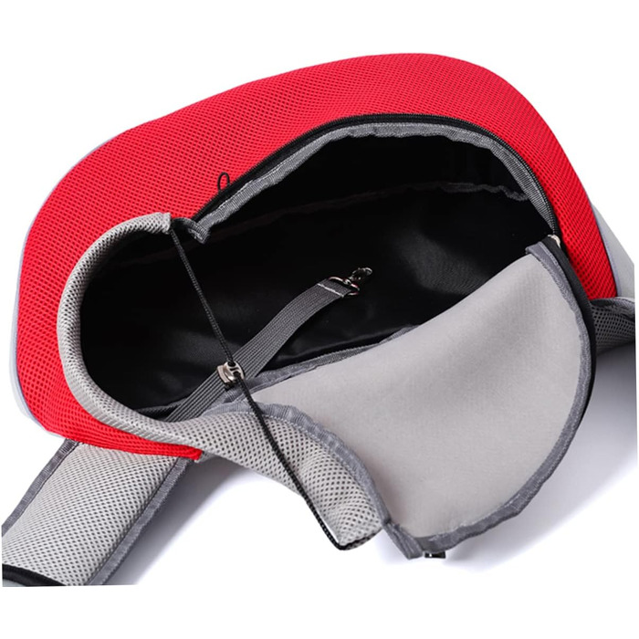 Сумка-переноска для тварин BESPORTBLE, червона, 45x12x30 см - для собак та котів