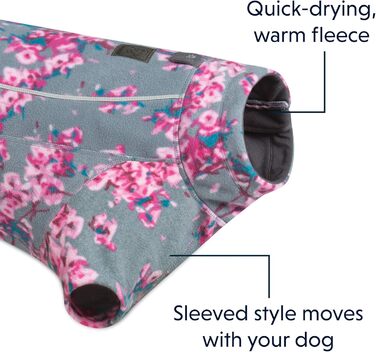 Ruffwear Climate Changer – теплий універсальний жакет для собак, поліестер, для прохолодної погоди, рожевий, розмір L