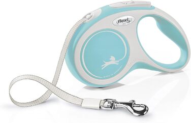 Рулетка для собак Flexi New Comfort S, 5 м, блакитна