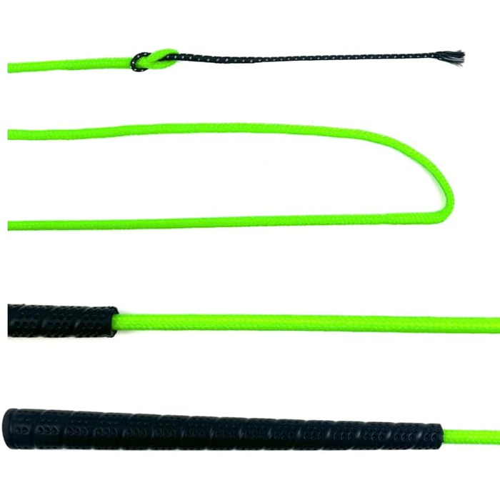 Братка для коней: бойова, тренувальна, гумова (120 см, зелена)