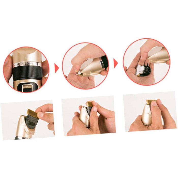 Машинка для стрижки шерсті собак UKCOCO з керамічним лезом - тиха, потужна, для безпечного грумінгу