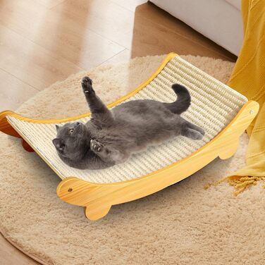 Кігтеточки для котів: кігтедрапки, ліжка, дивани, ігровий комплекс з сизалю (великий та маленький)