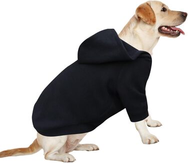 Світшот для великих собак ХуаЛіСіДжі, розмір 5XL, чорний, теплий та легкий, для Лабрадорів