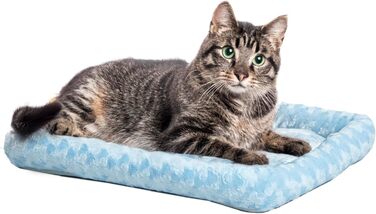 MidWest Homes for Pets Лежак для собак і котів 46 см, синій, з м'якою підкладкою, для малих порід