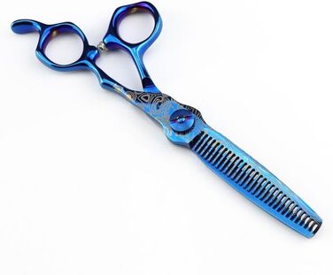 Набір професійних ножиць для грумінгу собак 6 дюймів: прямі та розріджуючі ножиці для догляду за шерстю