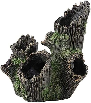 Штучний корінь для акваріума Zerodis з штучного каміння, укриття для креветок, декор для акваріума