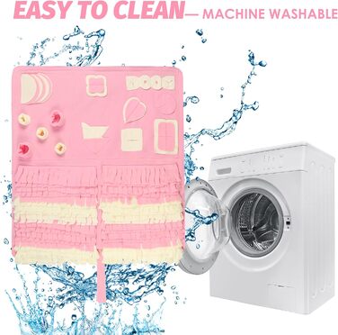 Килимок для носа собак великих та малих (100,1 x 100,1 см) – розвиваюча іграшка, легко заповнювати, машинне прання, навчання, активність/іграшка для домашніх тварин, ідеально для зняття стресу, рожевий