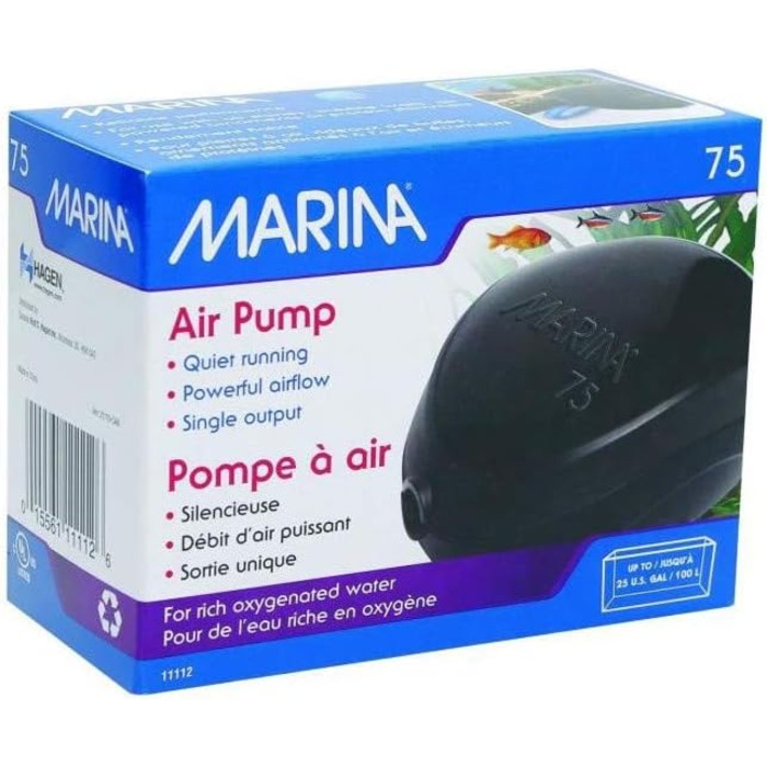 Компресор для акваріума Marina 11118, 300 л/год, до 265 л, чорний