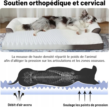 COMSLE Ліжко для собак, внутрішнє, середній розмір