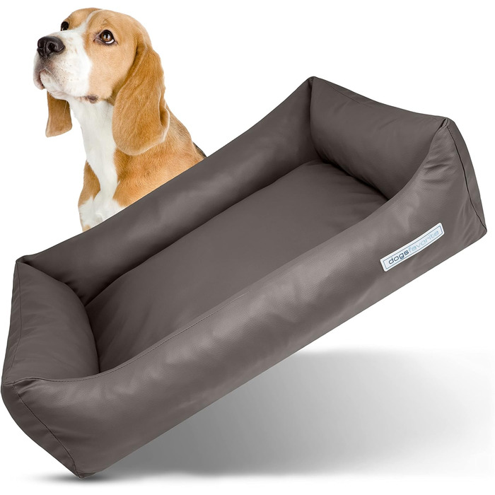 Крісло-ліжко для собак XL, 130x95 см, Taupe (тауп) - м'яке, зручне, для здоров'я суглобів