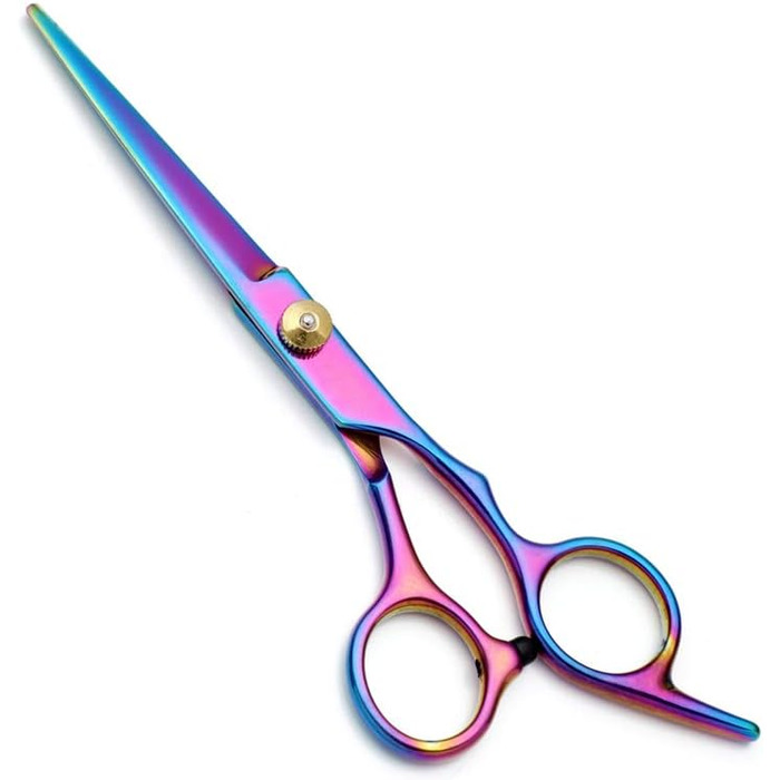 Набір професійних ножиць для грумінгу собак та котів: ножиці для вирівнювання, ножиці з прямим лезом, гребінець для догляду за шерстю