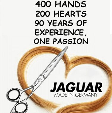 Ножиці для вирівнювання волосся JAGUAR SATIN 30/30 6.0' | Професійні ножиці для перукарів з 30 зубцями для вирівнювання з призматичним заточуванням | Матові | Зроблено в Німеччині