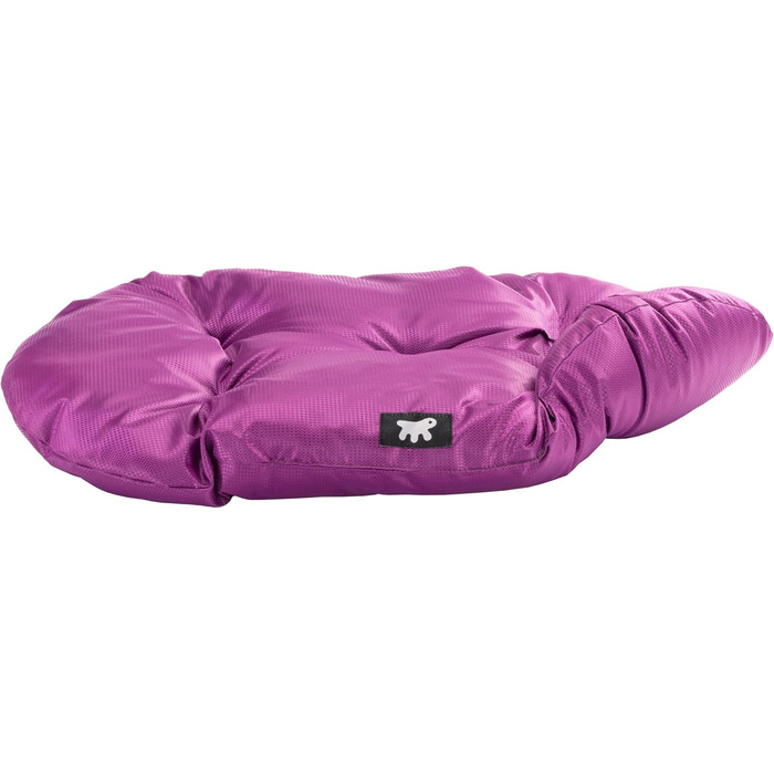 Крісло-ліжко для собак Ferplast великих порід: ортопедичне, знімний чохол, водонепроникне, 110 x 70 x 8 см, фіолетовий