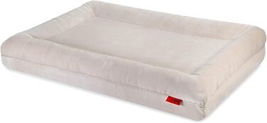Лежак-диван для собак Balkis, XL 125x90 см, пісочний, Німеччина