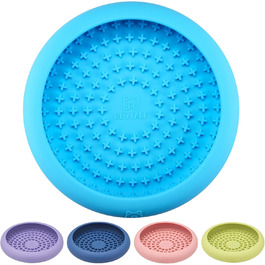 Нічна годівниця для собак Bestalk: повільне годування, зменшення тривоги, силіконова годівниця з антиковзним покриттям, BPA-free, для ігор, блакитна