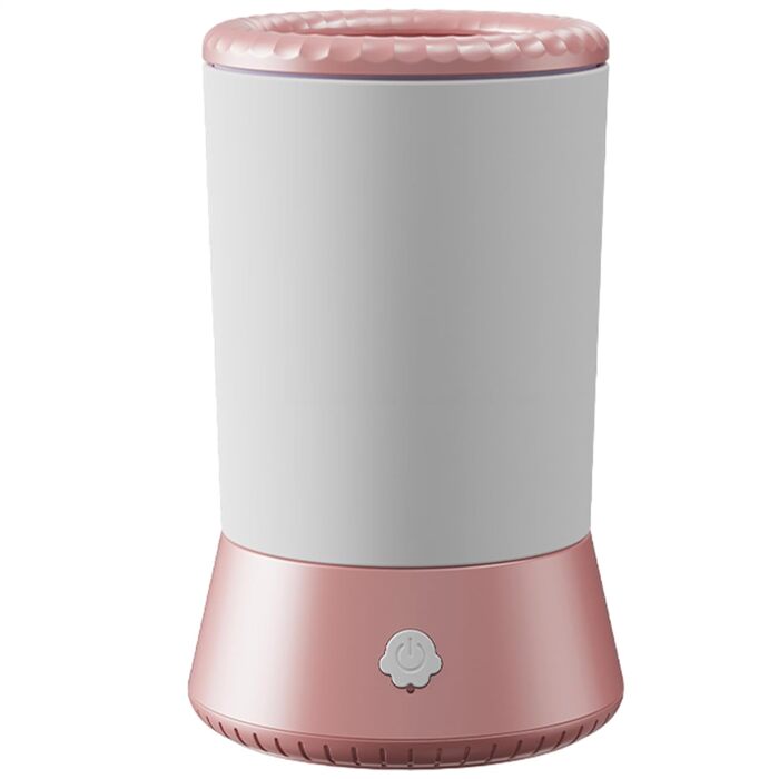 Автоматичний мийник лап для собак та котів | Переносний очищувач лап для домашніх тварин | Білий, Рожевий