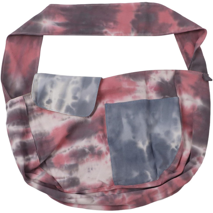 Сумочка для собак та котів Yctze – дихаюча та зручна переноска для цуценят, для подорожей на відкритому повітрі, легка, портативна, безпечна, з кишенями, великий розмір, червона