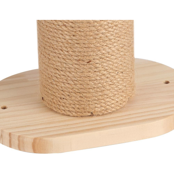 Крісло-гамак для котів на стіну, міцне, до 35 кг, білий, 61*40*15 см