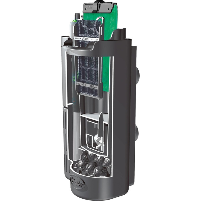 Tetra EasyCrystal фільтр для акваріума 300 з комплектом змінних фільтр-падів 250/300, 3 шт. – фільтр для кришталево чистої та здорової води, внутрішній фільтр з фільтруючим матеріалом