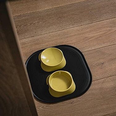 Миска для собак та котів Tiernapf 700мл, біла. Без BPA, з гумовими ніжками, з перероблених матеріалів.