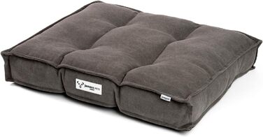 Килимок для собак JAMAXX з м'якою наповнювачем, знімний чохол, лежанка для собак, килимок на підлогу, дизайн Vintage Canvas, PDB1086 (M), 65 x 55 см