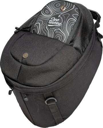 Сумка для перевезення собак DEEMEED HYBRID Cordura, водонепроникна, вентиляція, для мотоцикла, 2-36 кг