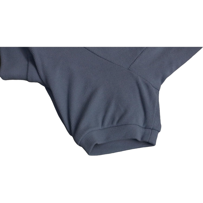 Піжама для собак Lovelonglong, бавовна, трикотаж, 4 лапи, для всіх сезонів, теплий боді для великих, середніх та маленьких собак, колір кава, розмір L (XL для середніх собак), сіро-блакитний