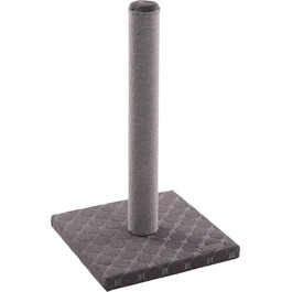 Дряпка для котів Flamingo – коричнева – 78 x 49,5 x 121 см. З платформами, схованими місцями та стовпчиками для дряпання з сизалю (Emma)